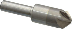 M.A. Ford - 5/8" Head Diam, 3/8" Shank Diam, 6 Flute 100° Solid Carbide Countersink - Exact Tooling