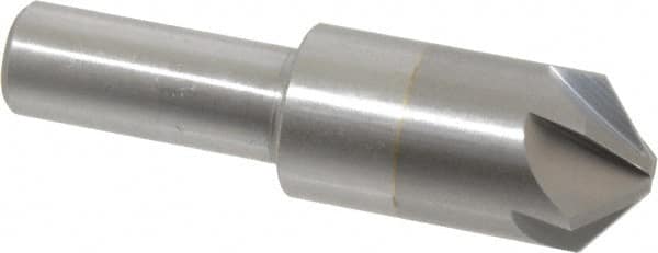 M.A. Ford - 3/4" Head Diam, 1/2" Shank Diam, 6 Flute 100° Solid Carbide Countersink - Exact Tooling