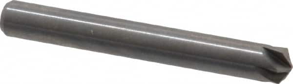 M.A. Ford - 3/16" Head Diam, 3/16" Shank Diam, 6 Flute 120° Solid Carbide Countersink - Exact Tooling