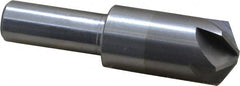 M.A. Ford - 3/4" Head Diam, 1/2" Shank Diam, 6 Flute 120° Solid Carbide Countersink - Exact Tooling