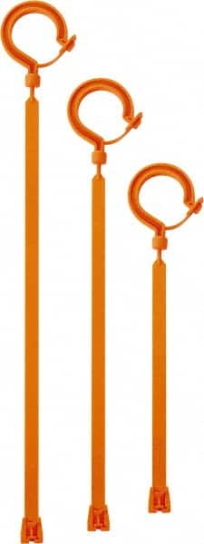 Ergodyne - 15.8" Tie Hook - Zip Tie Connection, Orange - Exact Tooling