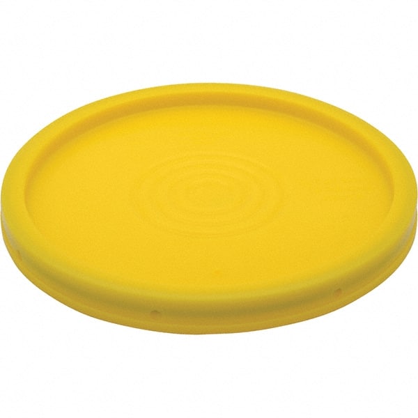 Vestil - Tote & Storage Container Lids For Use With: 3-1/2, 5 & 6 Gallon Pails Width (Decimal Inch): 12.500 - Exact Tooling