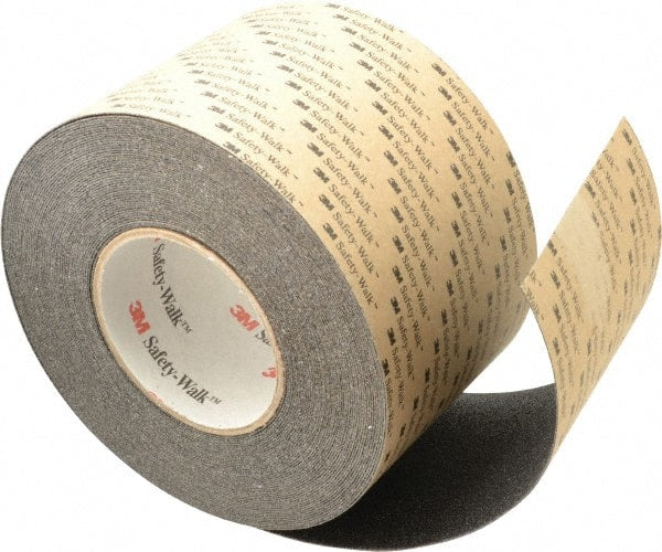 3M - Black Solid Color Anti-Slip Vinyl Tape - 4" Wide x 60' Long - Exact Tooling