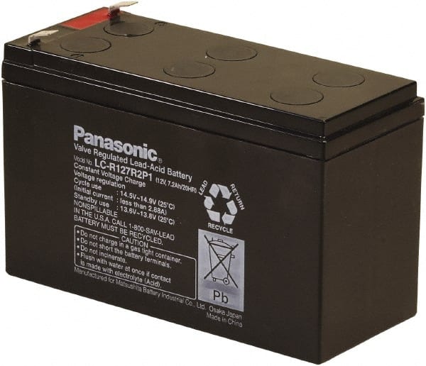 Streamlight - Lead Rechargeable Batteries; Terminal Style: Quick-Disconnect Tabs ; Lead-Acid or Pure Lead: Lead-Acid ; Voltage: 12.00 - Exact Tooling