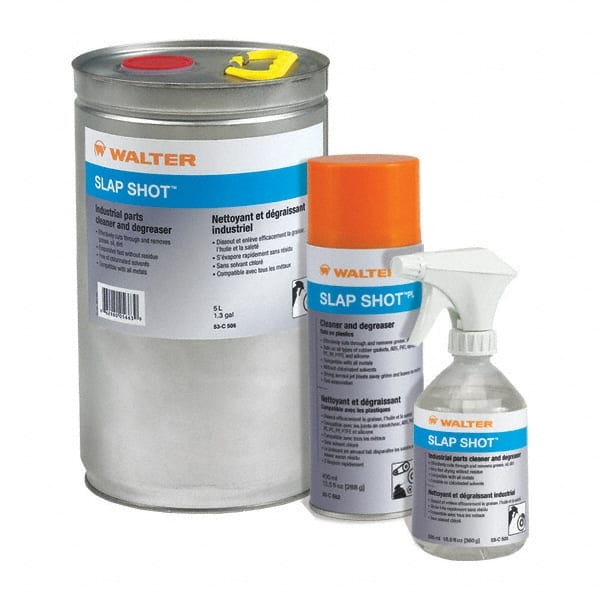 WALTER Surface Technologies - 16.9 oz Spray Bottle Cleaner/Degreaser - Nonchlorinated, Characteristic - Exact Tooling