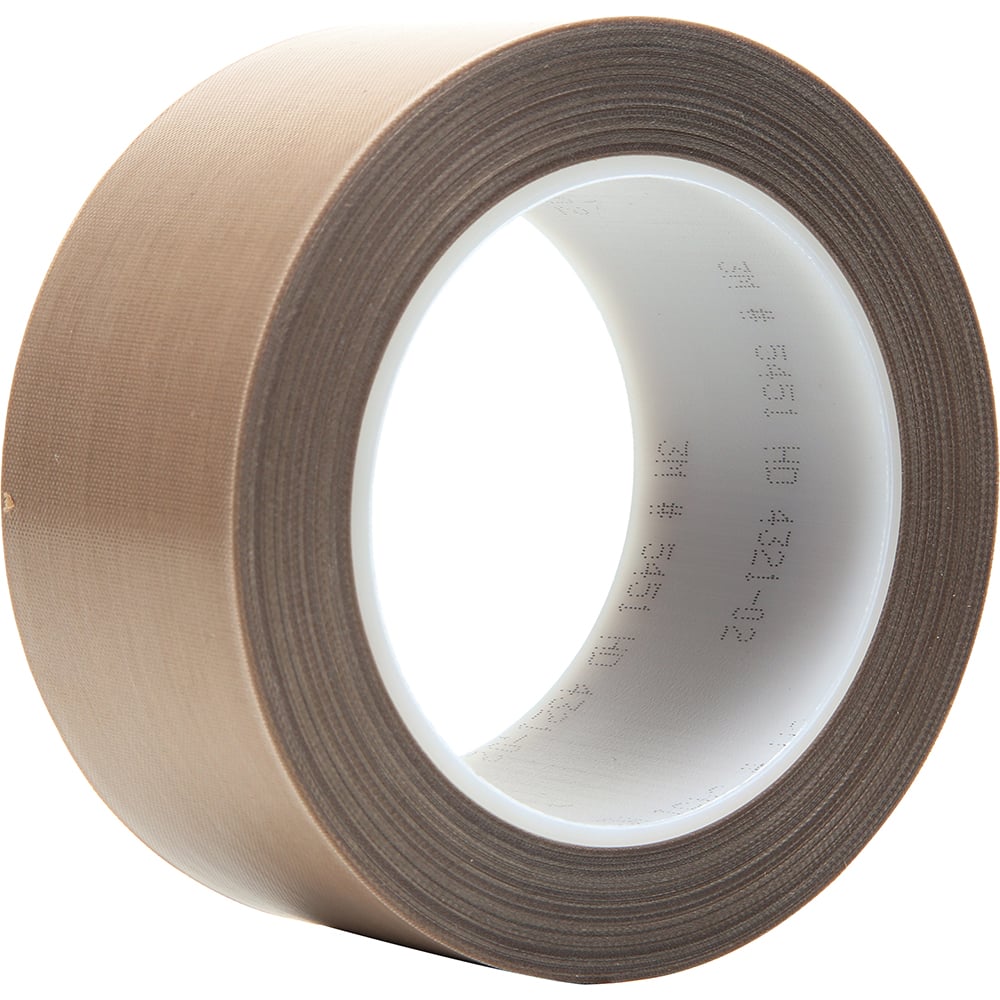 3M - Glass Cloth Tape; Width (Inch): 2 ; Material Type: Glass Cloth ; Color: Brown ; Adhesive Material: Silicone ; Length (yd): 36 ; Series: 5451 - Exact Tooling