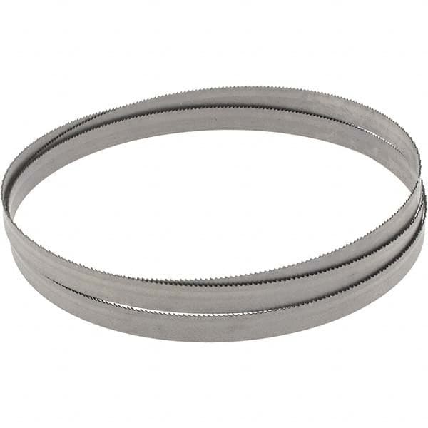 M.K. MORSE - 14 TPI, 5' 4-1/2 Long x 1/2" Wide x 0.025" Thick, Welded Band Saw Blade - Bi-Metal, Toothed Edge, Raker Tooth Set, Hard Back, Contour Cutting - Exact Tooling