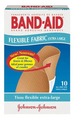 Johnson & Johnson - Bandages & Dressings; Dressing Type: Self-Adhesive Bandage ; Bandage Material: Fabric ; Overall Length: 4 ; Length (Inch): 4 ; Width (Inch): 1-3/4 ; Size: X-Large - Exact Tooling