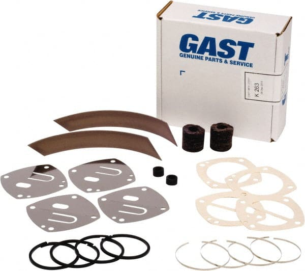 Gast - Air Compressor Repair Kit - Use with Gast 56 Frame Piston Pumps - Exact Tooling