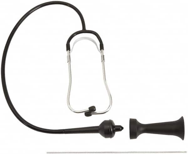 Proto - 14.9" Long, Metal/Black Steel Auto Engine Stethoscope - For Use with All Vehicles - Exact Tooling