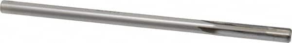 Made in USA - 19/64" Carbide-Tipped 4 Flute Chucking Reamer - Straight Flute, Straight Shank, 1-1/2" Flute Length, 6" OAL - Exact Tooling