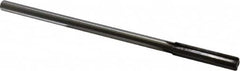 Made in USA - 25/64" Carbide-Tipped 4 Flute Chucking Reamer - Straight Flute, Straight Shank, 1-3/4" Flute Length, 7" OAL - Exact Tooling