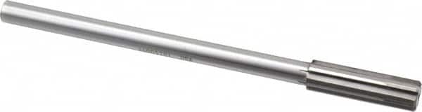 Made in USA - 37/64" Carbide-Tipped 6 Flute Chucking Reamer - Exact Tooling