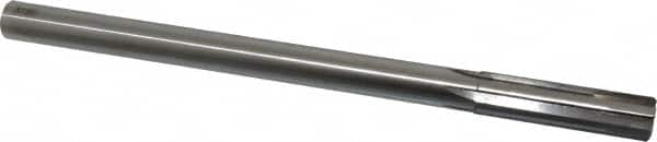 Made in USA - 39/64" Carbide-Tipped 6 Flute Chucking Reamer - Exact Tooling