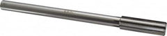 Made in USA - 23/32" Carbide-Tipped 6 Flute Chucking Reamer - Straight Flute, 9/16" Straight Shank, 2-1/4" Flute Length, 9" OAL - Exact Tooling