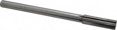 Made in USA - 3/4" Carbide-Tipped 6 Flute Chucking Reamer - Straight Flute, 5/8" Straight Shank, 2-1/2" Flute Length, 9-1/2" OAL - Exact Tooling