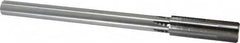 Made in USA - 25/32" Carbide-Tipped 6 Flute Chucking Reamer - Straight Flute, 5/8" Straight Shank, 2-1/2" Flute Length, 9-1/2" OAL - Exact Tooling
