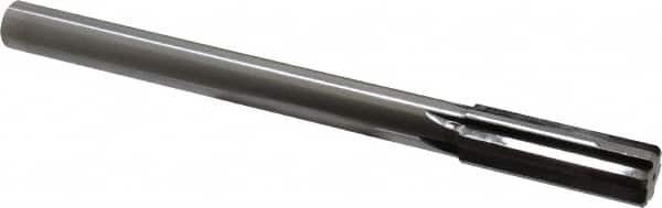 Made in USA - 55/64" Carbide-Tipped 6 Flute Chucking Reamer - Exact Tooling