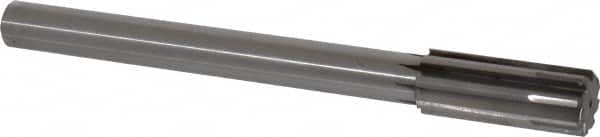 Made in USA - 1-1/8" Carbide-Tipped 8 Flute Chucking Reamer - Exact Tooling