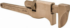 Ampco - 18" Aluminum Bronze Alloy Monkey Wrench - 3" Pipe Capacity - Exact Tooling