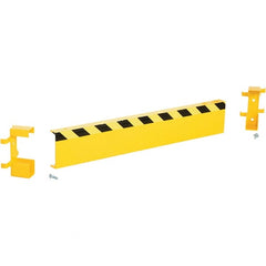 Vestil - 48' Long x 8" High, Rail System Channel Guard - 56 Lb - Exact Tooling
