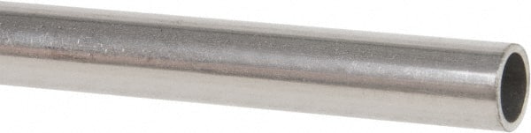 Made in USA - 6' Long, 3/8" OD, 3003-H14 Aluminum Tube - 0.035" Wall Thickness - Exact Tooling