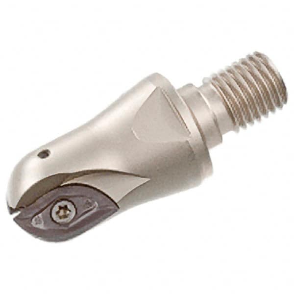 Iscar - 1" Cut Diam, 0.787" Max Depth of Cut, 2.677" OAL, Indexable Ball Nose End Mill - 1.811" Head Length, T08 Modular Connection, BCM-M Toolholder, BCR... Insert - Exact Tooling