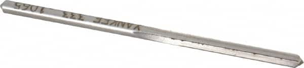 Made in USA - #36 High Speed Steel 4 Flute Chucking Reamer - Exact Tooling