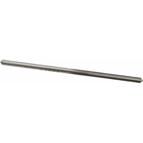 Made in USA - #43 High Speed Steel 4 Flute Chucking Reamer - Exact Tooling