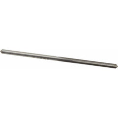 Made in USA - #43 High Speed Steel 4 Flute Chucking Reamer - Exact Tooling