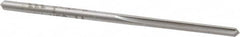 Made in USA - 7/64" High Speed Steel 4 Flute Chucking Reamer - Straight Flute, 7/64" Straight Shank, 7/8" Flute Length, 2-5/8" OAL - Exact Tooling