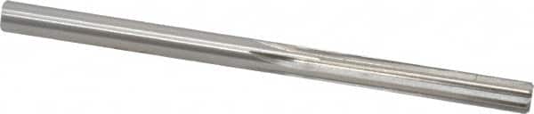 Made in USA - 15/64" High Speed Steel 6 Flute Chucking Reamer - Straight Flute, 15/64" Straight Shank, 1-1/2" Flute Length, 3-7/8" OAL - Exact Tooling