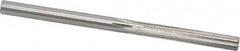 Made in USA - 15/64" High Speed Steel 6 Flute Chucking Reamer - Straight Flute, 15/64" Straight Shank, 1-1/2" Flute Length, 3-7/8" OAL - Exact Tooling