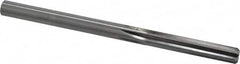 Made in USA - 9/32" High Speed Steel 6 Flute Chucking Reamer - Straight Flute, 9/32" Straight Shank, 1-1/2" Flute Length, 4-1/4" OAL - Exact Tooling