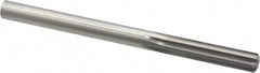 Made in USA - 11/32" High Speed Steel 6 Flute Chucking Reamer - Straight Flute, 11/32" Straight Shank, 1-1/2" Flute Length, 4-3/4" OAL - Exact Tooling