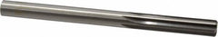 Made in USA - 25/64" High Speed Steel 6 Flute Chucking Reamer - Straight Flute, 25/64" Straight Shank, 1-3/4" Flute Length, 5-1/8" OAL - Exact Tooling