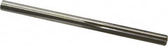 Made in USA - Letter H High Speed Steel 6 Flute Chucking Reamer - Straight Flute, 0.266" Straight Shank, 1-1/2" Flute Length, 4-1/8" OAL - Exact Tooling