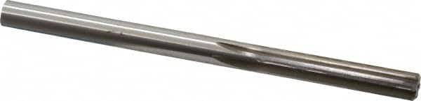 Made in USA - Letter I High Speed Steel 6 Flute Chucking Reamer - Straight Flute, 0.272" Straight Shank, 1-1/2" Flute Length, 4-1/8" OAL - Exact Tooling