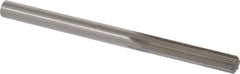 Made in USA - Letter S High Speed Steel 6 Flute Chucking Reamer - Straight Flute, 0.348" Straight Shank, 1-3/4" Flute Length, 4-7/8" OAL - Exact Tooling