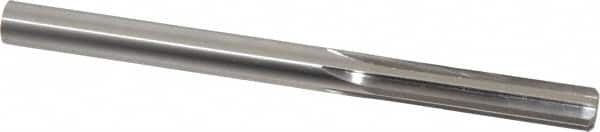 Made in USA - Letter U High Speed Steel 6 Flute Chucking Reamer - Straight Flute, 0.368" Straight Shank, 1-3/4" Flute Length, 5" OAL - Exact Tooling
