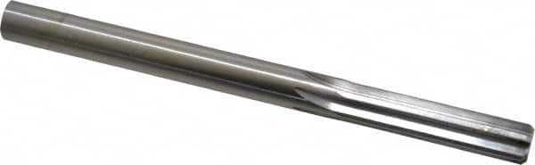 Made in USA - Letter Y High Speed Steel 6 Flute Chucking Reamer - Straight Flute, 0.404" Straight Shank, 1-3/4" Flute Length, 5-1/4" OAL - Exact Tooling