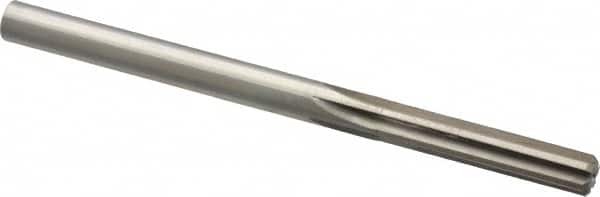 Made in USA - 0.312" High Speed Steel 6 Flute Dowel Pin Chucking Reamer - Exact Tooling