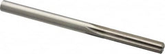 Made in USA - 0.312" High Speed Steel 6 Flute Dowel Pin Chucking Reamer - Exact Tooling
