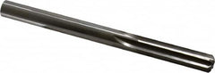 Made in USA - 0.4355" High Speed Steel 6 Flute Dowel Pin Chucking Reamer - Exact Tooling