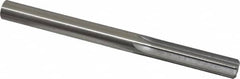 Made in USA - 0.4995" High Speed Steel 6 Flute Dowel Pin Chucking Reamer - Exact Tooling