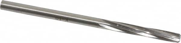 Made in USA - #6 High Speed Steel 6 Flute Chucking Reamer - Exact Tooling