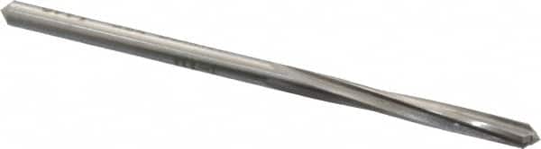 Made in USA - #27 High Speed Steel 4 Flute Chucking Reamer - Exact Tooling