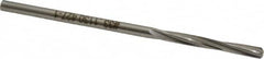 Made in USA - #33 High Speed Steel 4 Flute Chucking Reamer - Exact Tooling