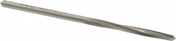 Made in USA - #39 High Speed Steel 4 Flute Chucking Reamer - Spiral Flute, 0.0995" Straight Shank, 7/8" Flute Length, 2-3/8" OAL - Exact Tooling