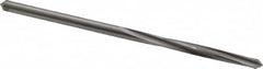Made in USA - #42 High Speed Steel 4 Flute Chucking Reamer - Spiral Flute, 3/32" Straight Shank, 3/4" Flute Length, 2-1/4" OAL - Exact Tooling